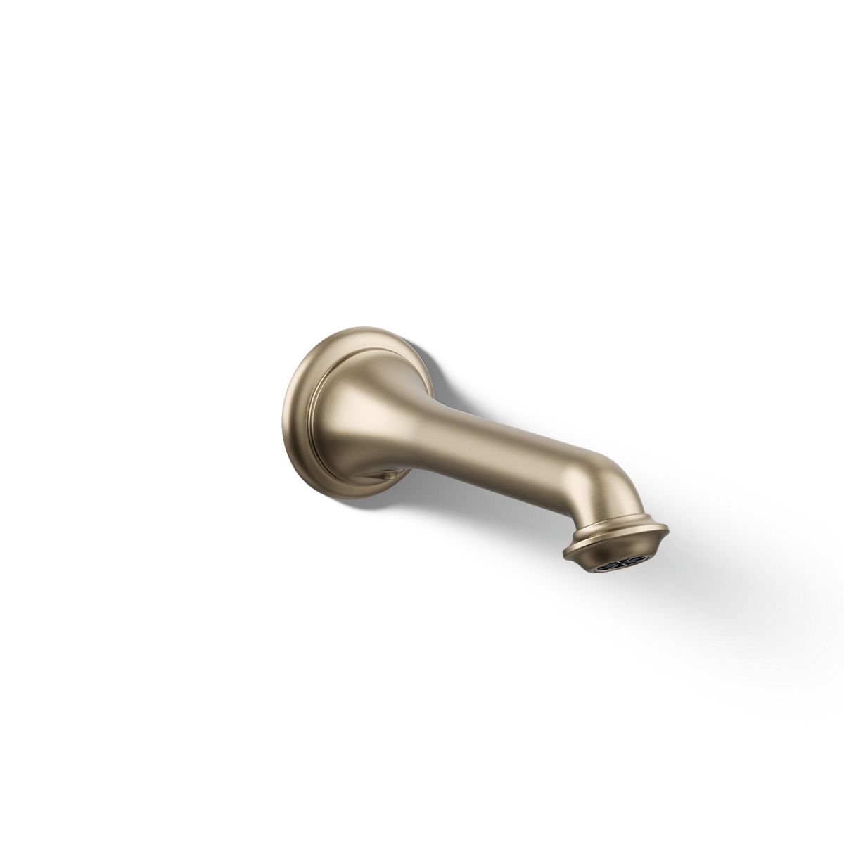 KOHLER K-72792 Artifacts Wall-mount bath spout with turned design