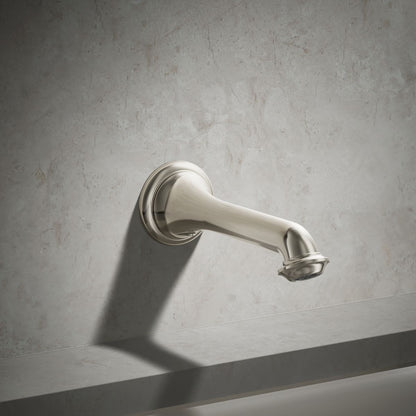 KOHLER K-72792 Artifacts Wall-mount bath spout with turned design