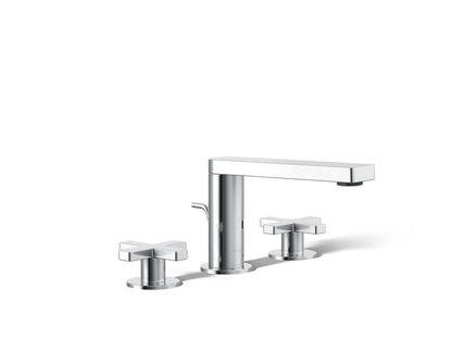 KOHLER Composed Widespread bathroom sink faucet with Cross handles, 1.2 gpm