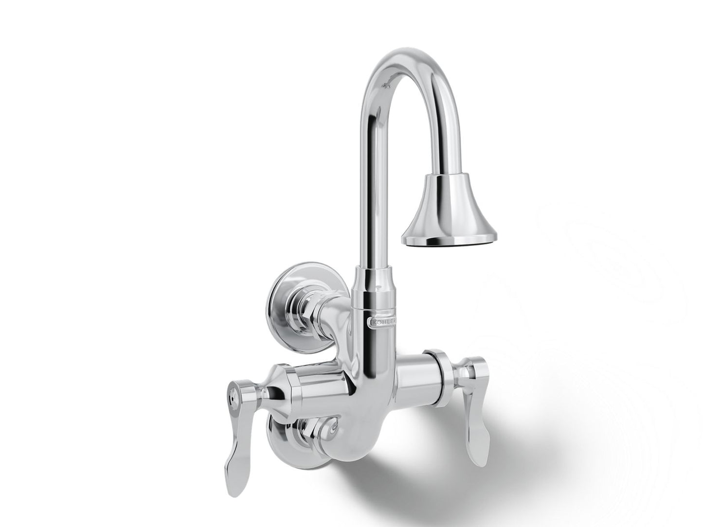KOHLER K-730T70-4AJR Triton Bowe Cannock Wall-mount lavatory faucet, 1.2 gpm