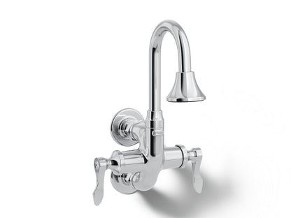 KOHLER K-730T70-4AJR Triton Bowe Cannock Wall-mount lavatory faucet, 1.2 gpm