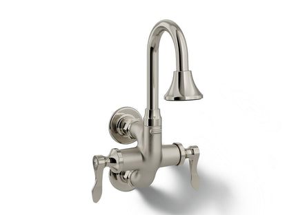 KOHLER K-730T70-4AJR Triton Bowe Cannock Wall-mount lavatory faucet, 1.2 gpm