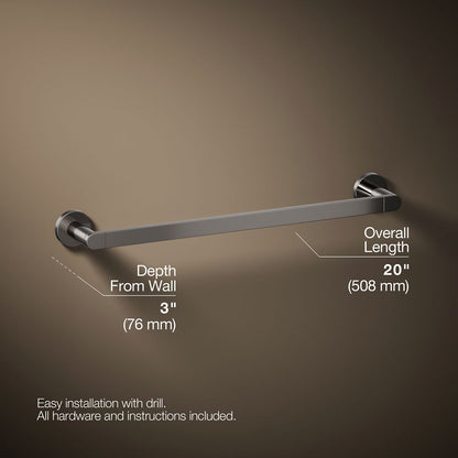 KOHLER Composed 18" towel bar