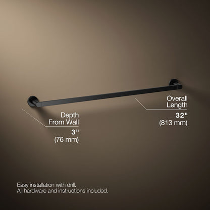 KOHLER Composed 30" towel bar