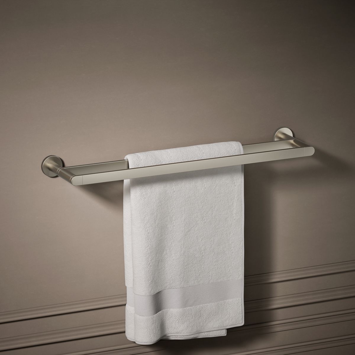 KOHLER Composed 24" double towel bar