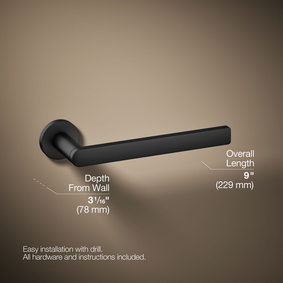 KOHLER Composed Towel arm