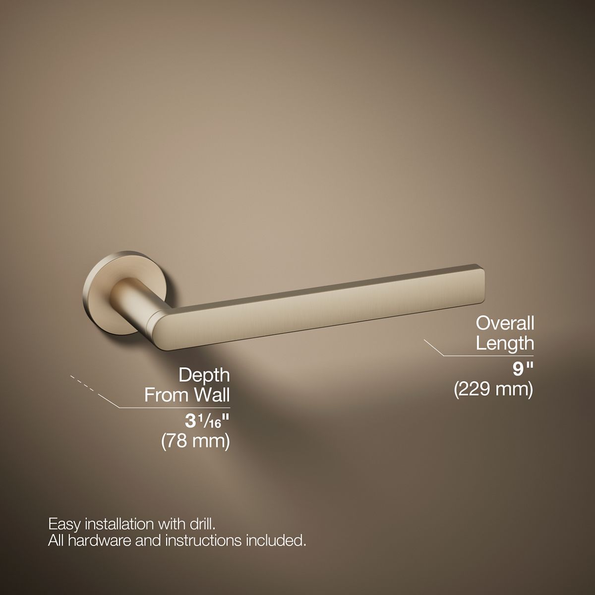 KOHLER Composed Towel arm