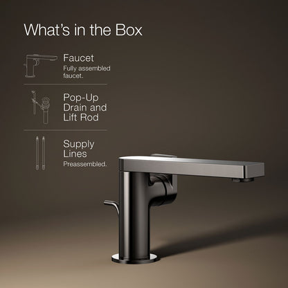 KOHLER Composed Single-handle bathroom sink faucet with Lever handle, 1.2 gpm