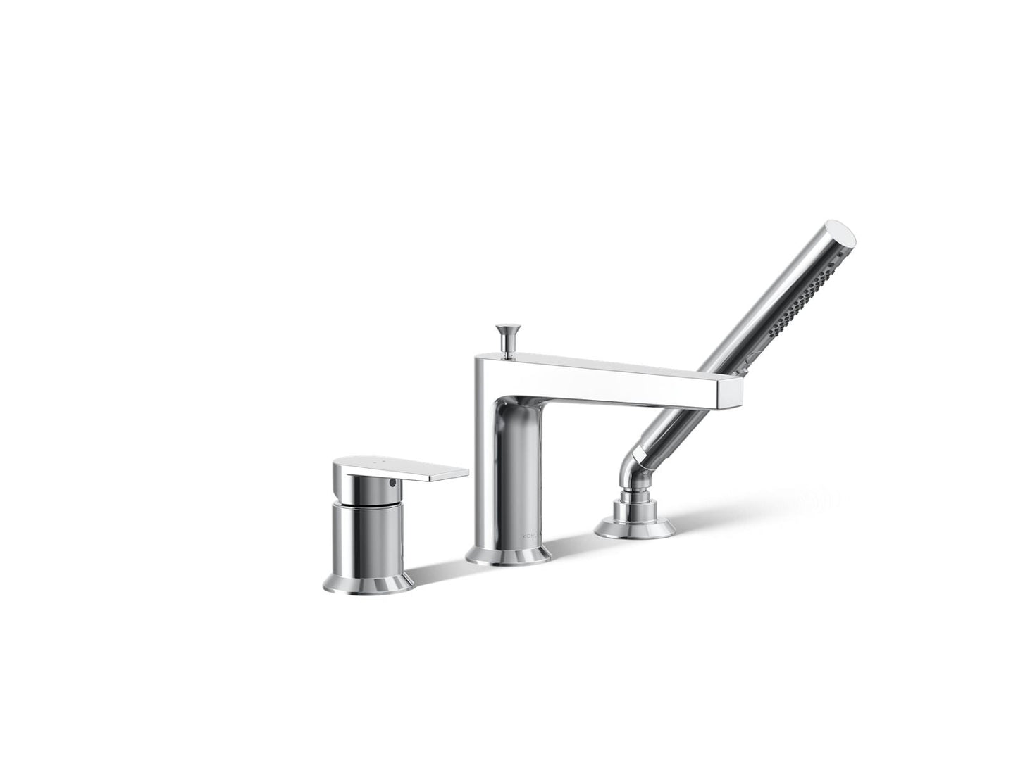 KOHLER K-74032-4 Taut Deck-mount bath faucet with handshower