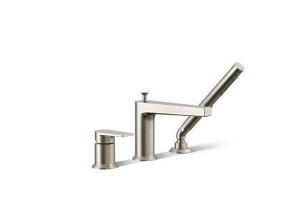 KOHLER K-74032-4 Taut Deck-mount bath faucet with handshower