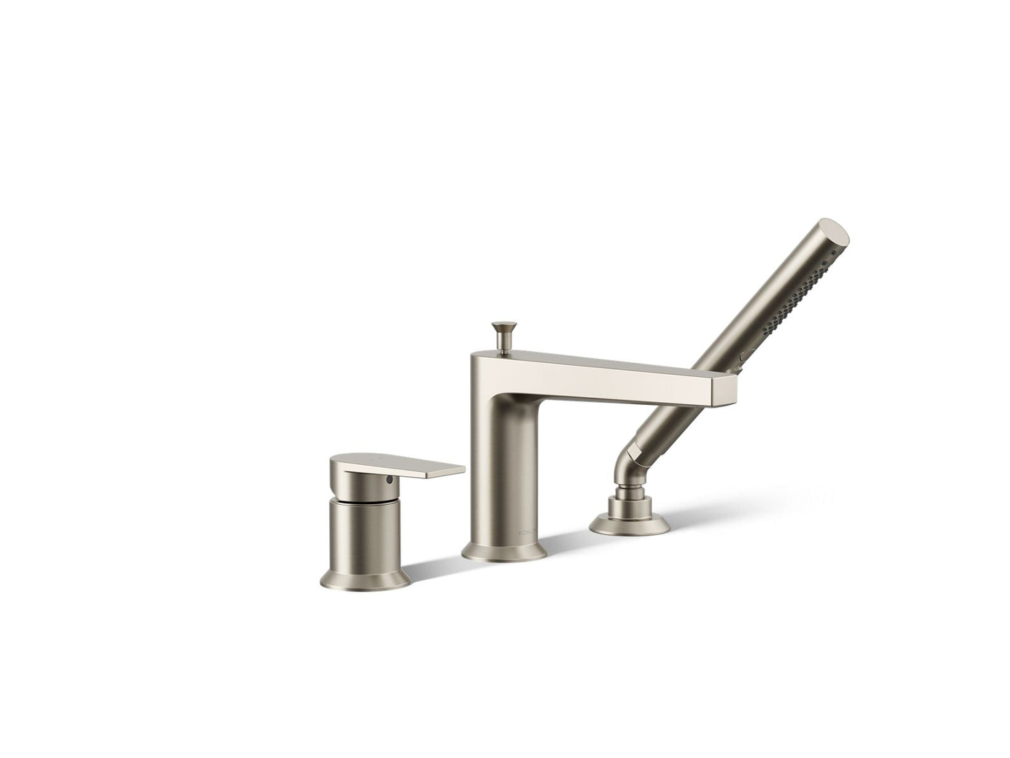 KOHLER K-74032-4 Taut Deck-mount bath faucet with handshower