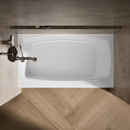 KOHLER K-745 Seaforth 54" x 30-1/4" alcove bath, left drain