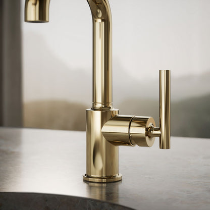 KOHLER Purist Single-handle bar sink faucet