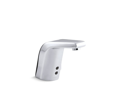KOHLER K-7515 Sculpted Touchless single-hole lavatory faucet with Insight sensor technology and temperature mixer, HES-powered, 0.5 gpm