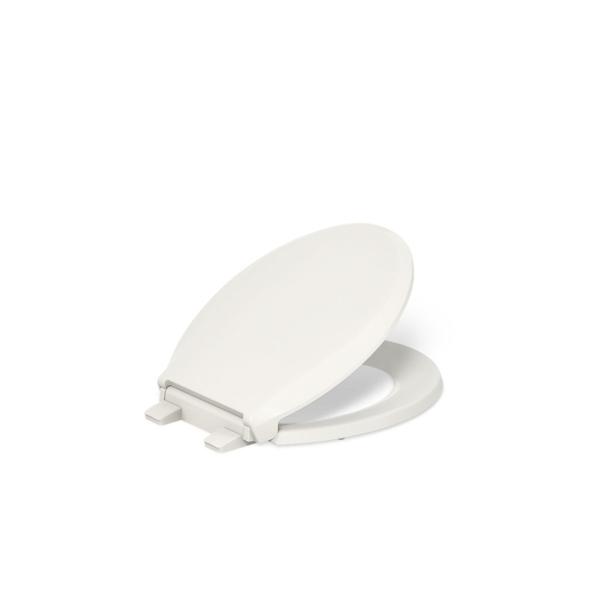 KOHLER K-75758-RL Cachet Nightlight ReadyLatch Quiet-Close round-front toilet seat