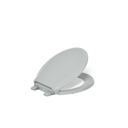 KOHLER K-75758-RL Cachet Nightlight ReadyLatch Quiet-Close round-front toilet seat