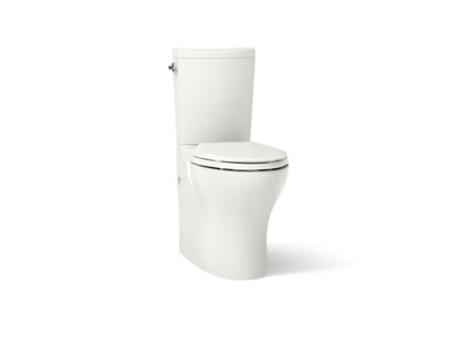 KOHLER 75790 Persuade Curv Two-piece elongated toilet with skirted trapway, dual-flush
