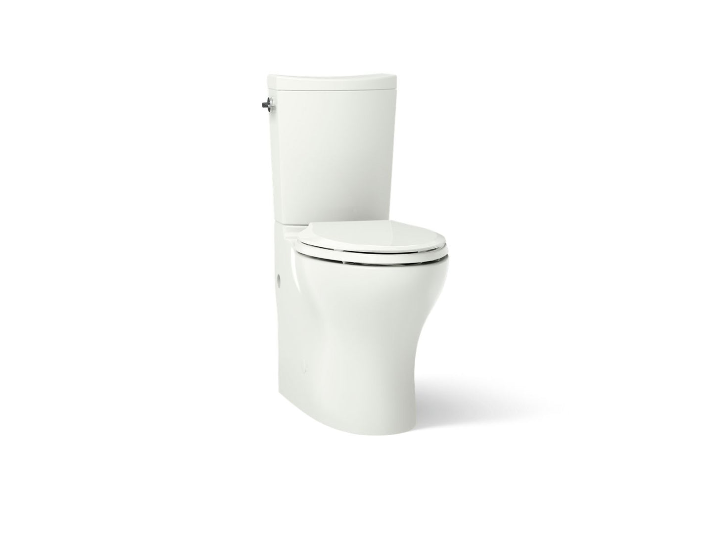KOHLER 75790 Persuade Curv Two-piece elongated toilet with skirted trapway, dual-flush