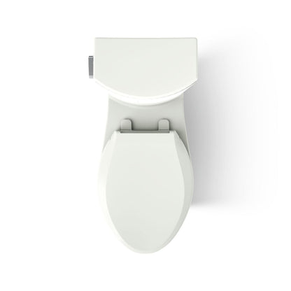 KOHLER 75790 Persuade Curv Two-piece elongated toilet with skirted trapway, dual-flush