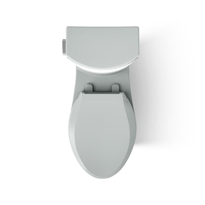 KOHLER 75790 Persuade Curv Two-piece elongated toilet with skirted trapway, dual-flush