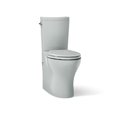 KOHLER 75790 Persuade Curv Two-piece elongated toilet with skirted trapway, dual-flush