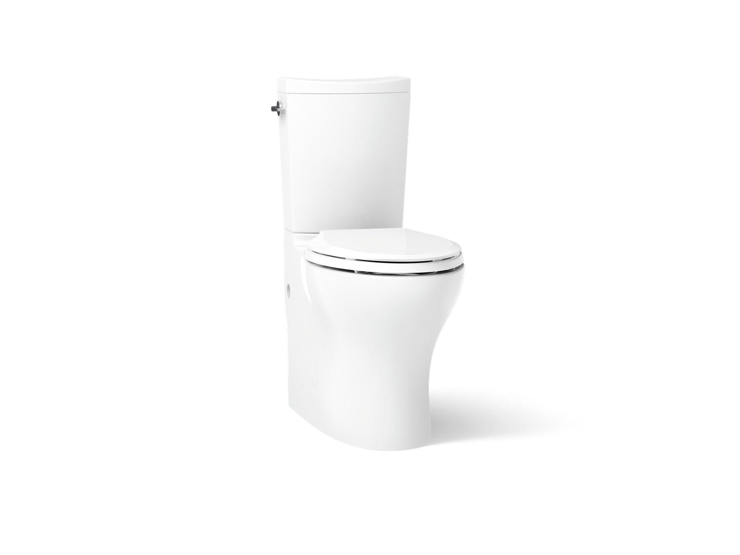 KOHLER 75790 Persuade Curv Two-piece elongated toilet with skirted trapway, dual-flush