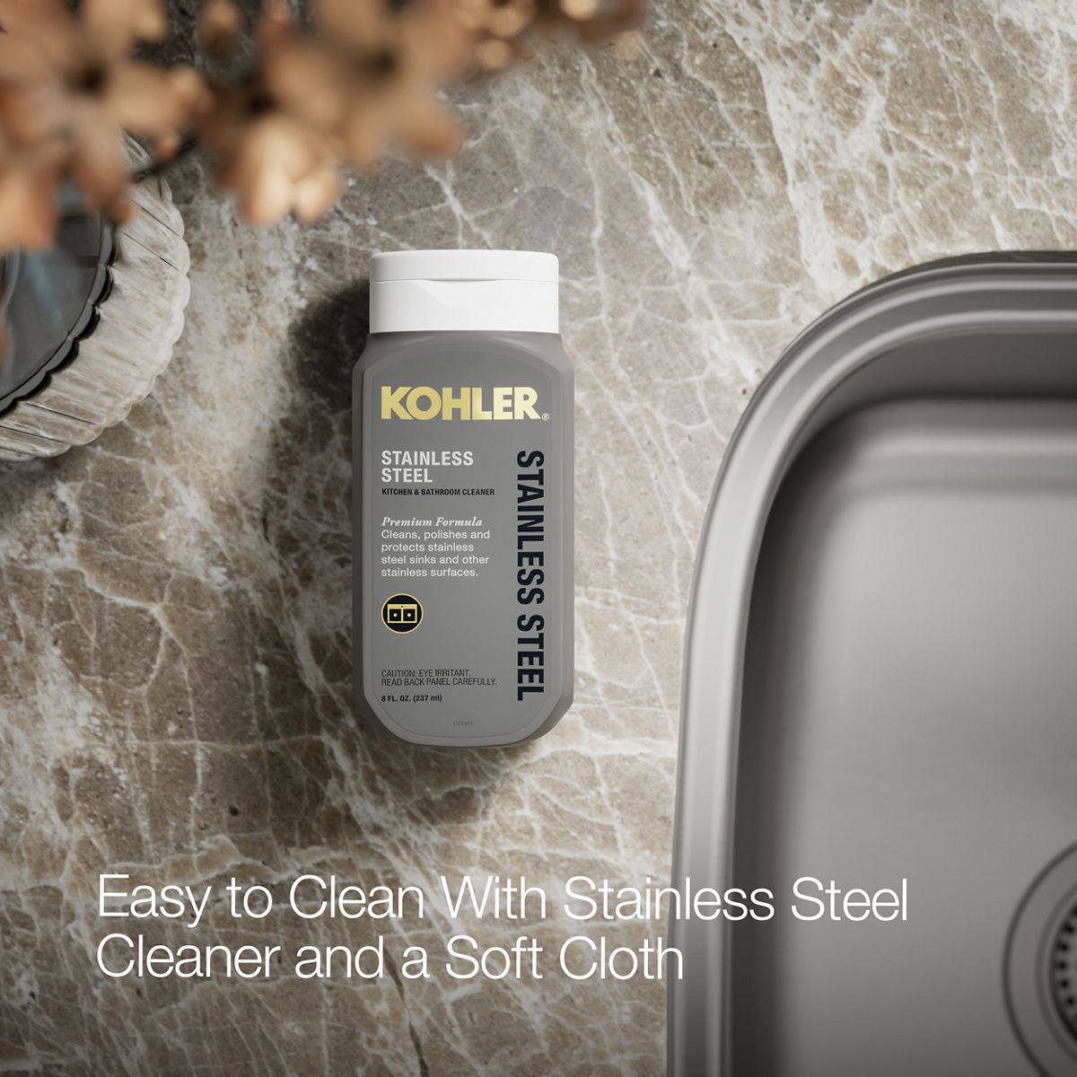 KOHLER K-75791-3 Verse 33" top-/undermount double-bowl kitchen sink