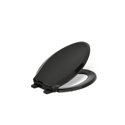 KOHLER K-75796-RL Cachet Nightlight ReadyLatch Quiet-Close elongated toilet seat