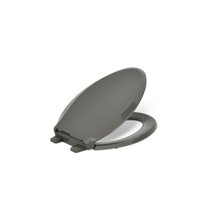 KOHLER K-75796-RL Cachet Nightlight ReadyLatch Quiet-Close elongated toilet seat