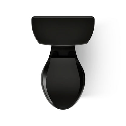 KOHLER K-76301 Highline ComForteeight Two-piece elongated 1.28 gpf chair height toilet, black - view 3