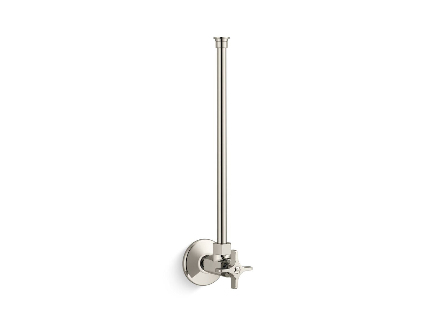 KOHLER 1/2" NPT angle supply with stop with cross handle and annealed vertical tube