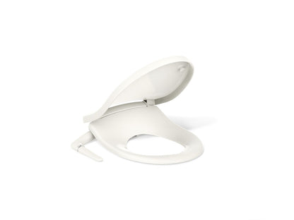 KOHLER K-76923 PureWash M250 Quiet-Close round-front toilet seat with antimicrobial agent