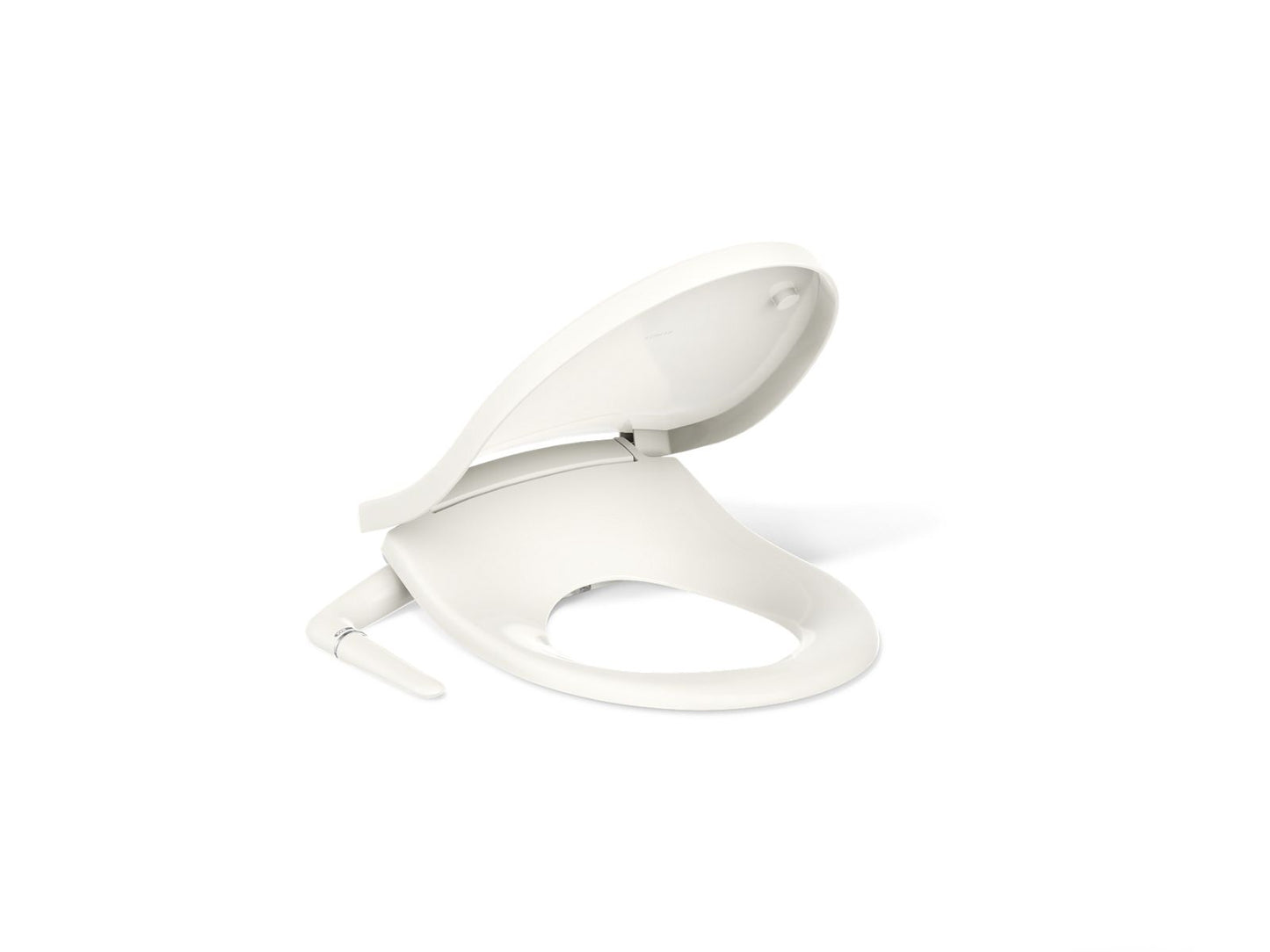 KOHLER K-76923 PureWash M250 Quiet-Close round-front toilet seat with antimicrobial agent