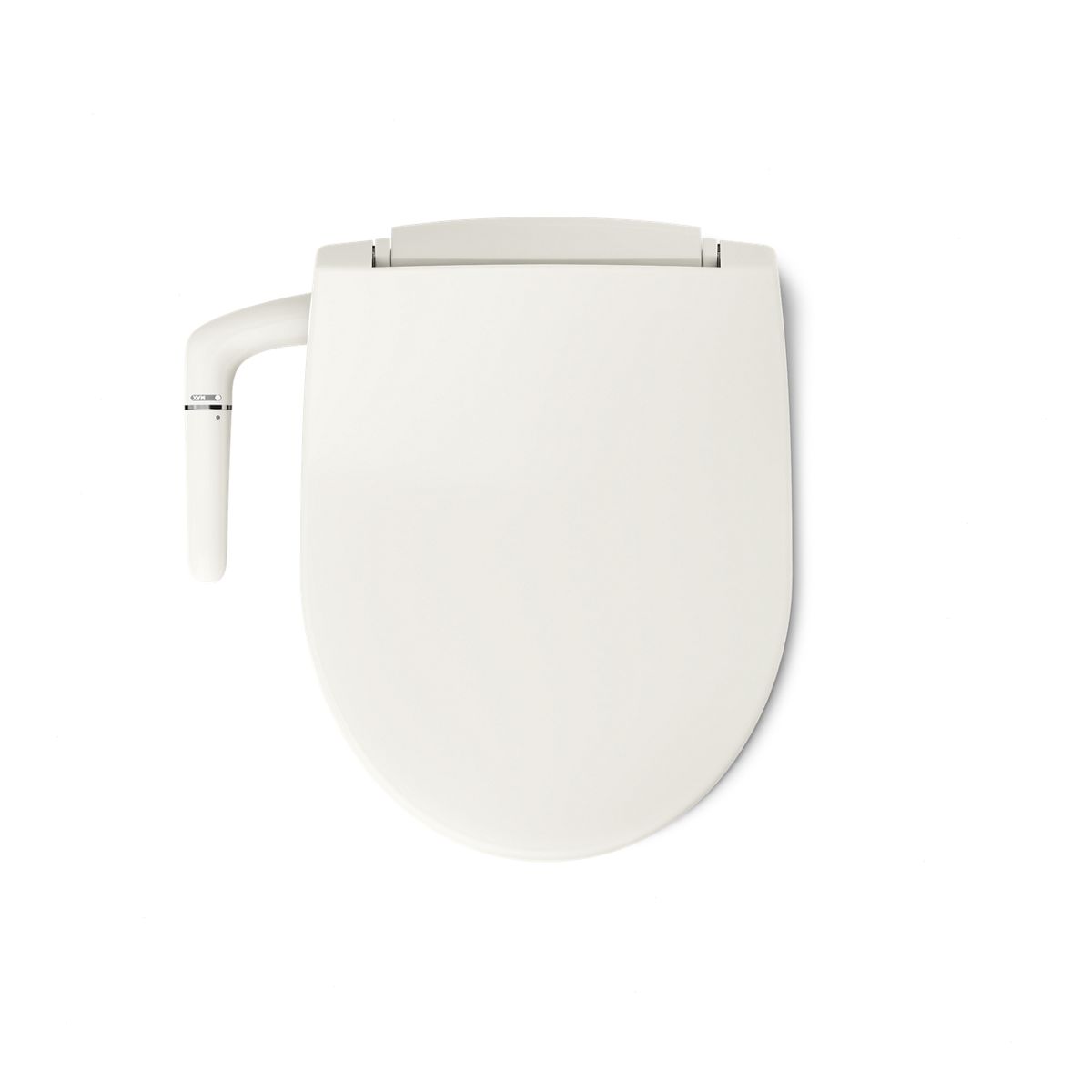 KOHLER K-76923 PureWash M250 Quiet-Close round-front toilet seat with antimicrobial agent