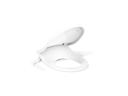 KOHLER K-76923 PureWash M250 Quiet-Close round-front toilet seat with antimicrobial agent