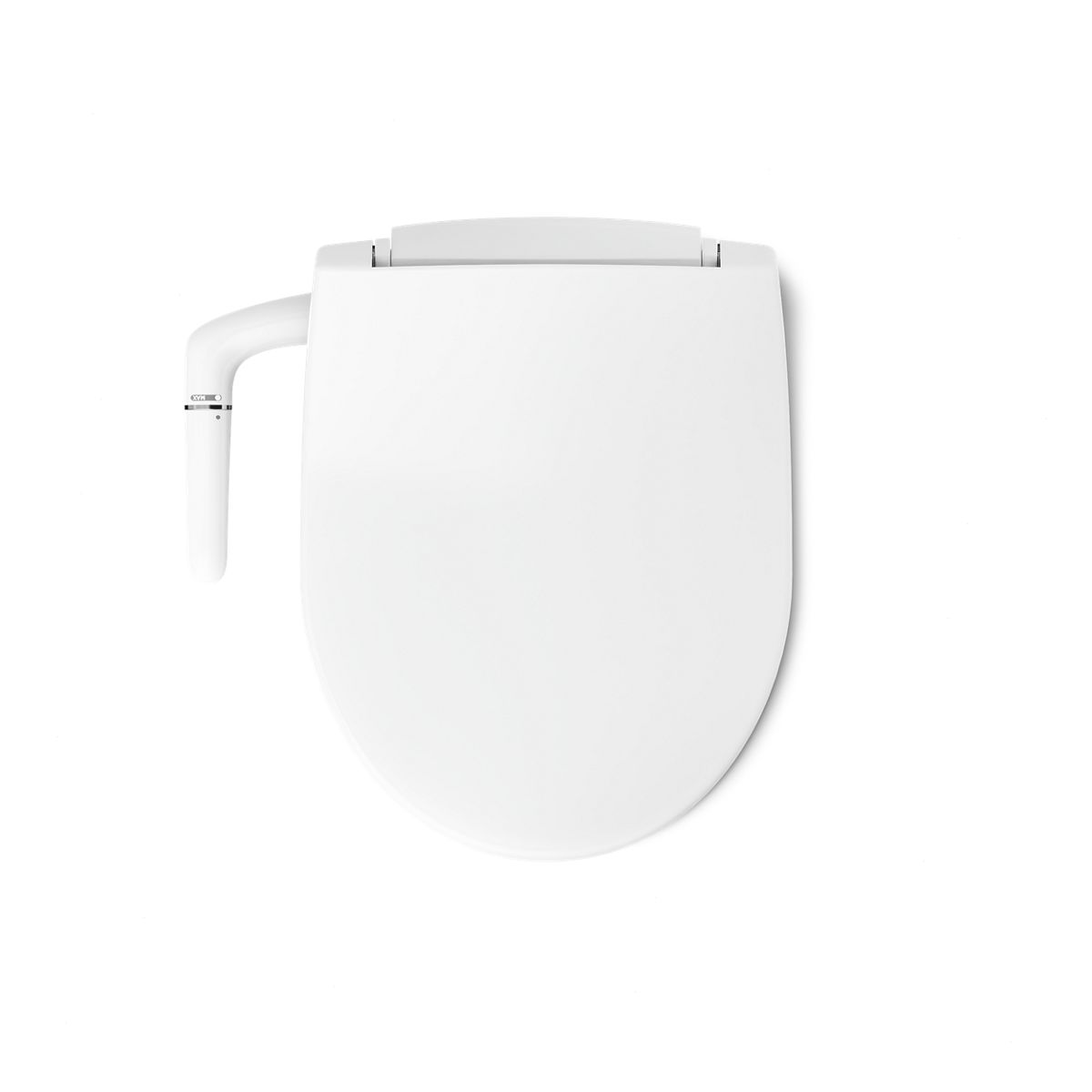 KOHLER K-76923 PureWash M250 Quiet-Close round-front toilet seat with antimicrobial agent