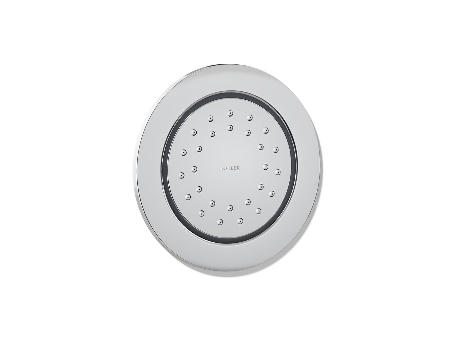 KOHLER K-77119 WaterTile Round 27-nozzle single-function body spray, 1.0 gpm