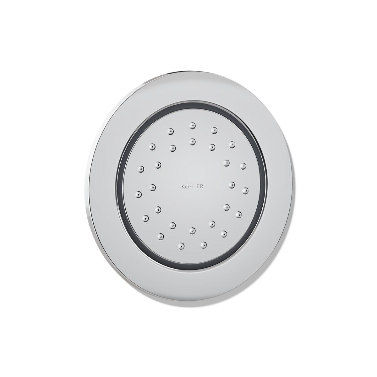 KOHLER K-77119 WaterTile Round 27-nozzle single-function body spray, 1.0 gpm