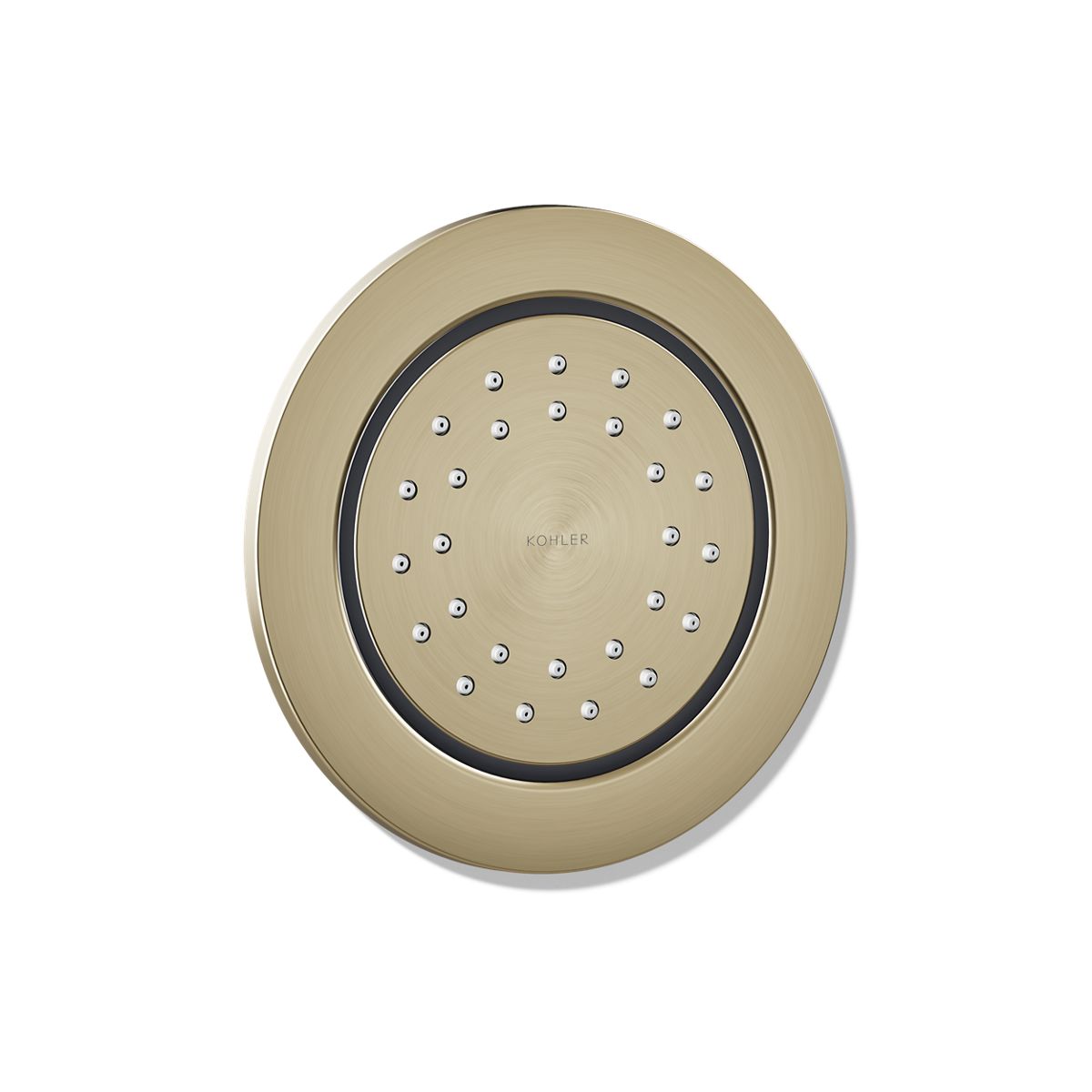 KOHLER K-77119 WaterTile Round 27-nozzle single-function body spray, 1.0 gpm