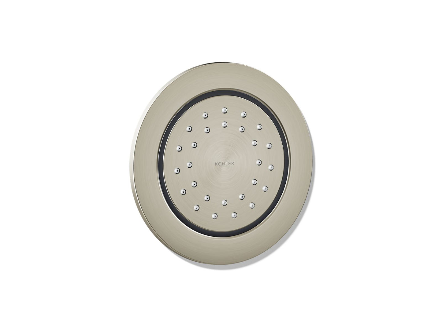 KOHLER K-77119 WaterTile Round 27-nozzle single-function body spray, 1.0 gpm