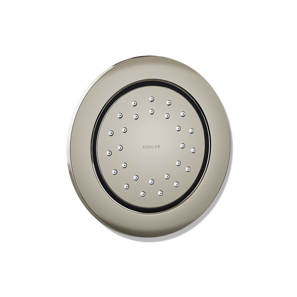 KOHLER K-77119 WaterTile Round 27-nozzle single-function body spray, 1.0 gpm