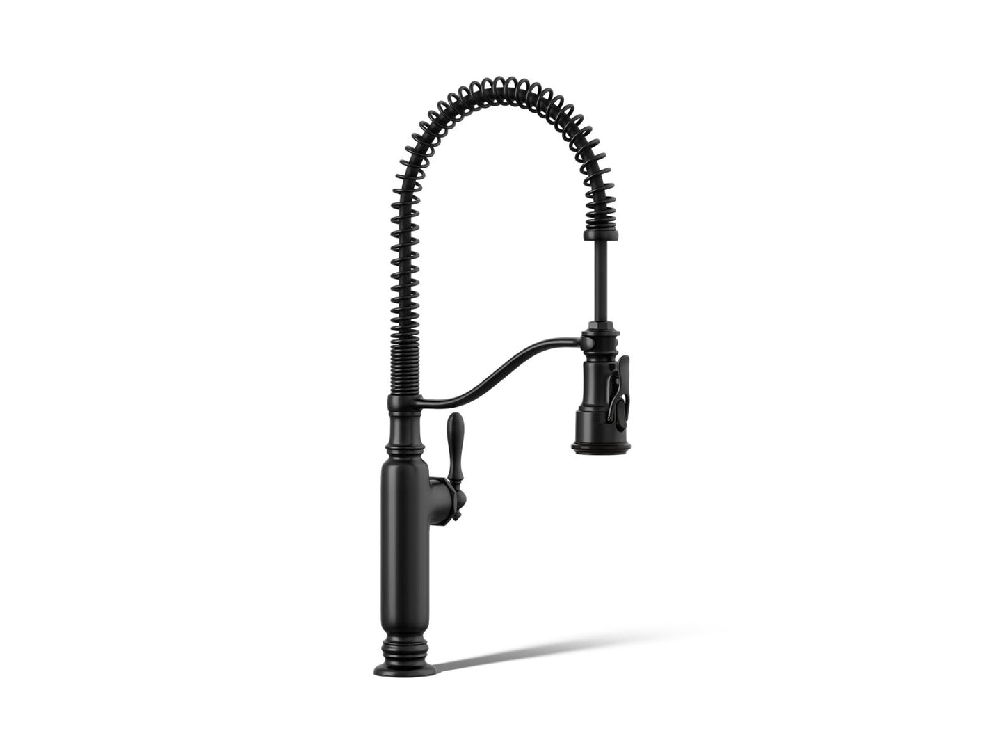 KOHLER K-77515 Tournant Semi-professional kitchen sink faucet with three-function sprayhead