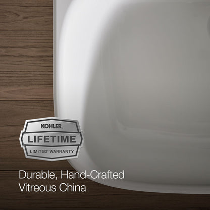 KOHLER K-77767-8 ModernLife 21-3/4" rectangular wall-mount bathroom sink