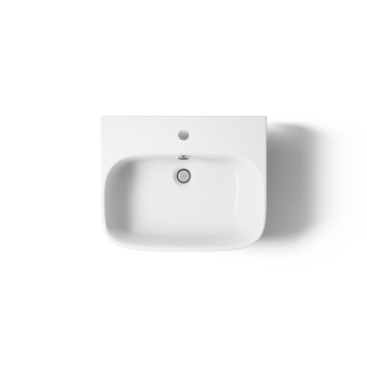 KOHLER K-77768-1 ModernLife wall-mount bathroom sink in White