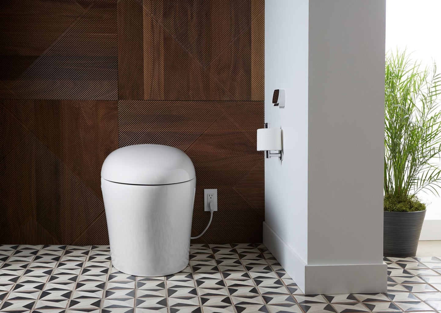 KOHLER K-77780 Karing One-piece elongated smart toilet, 1.08 gpf