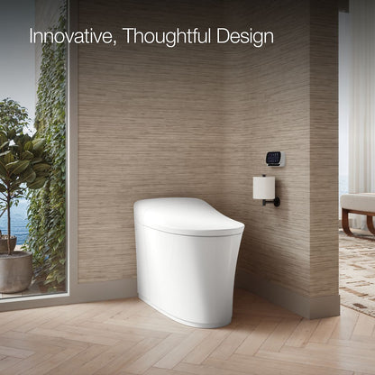 KOHLER Eir One-piece elongated smart toilet, dual-flush