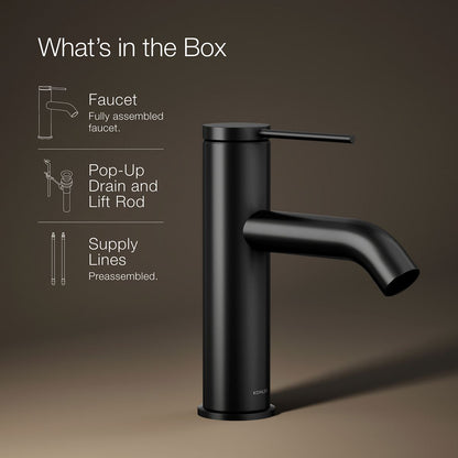 KOHLER Components Single-handle bathroom sink faucet, 1.2 gpm