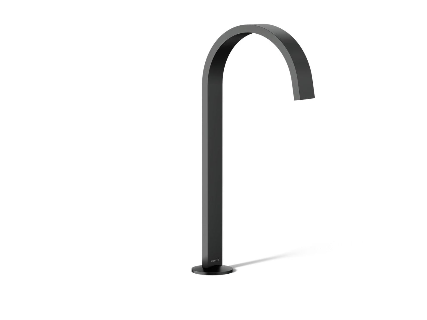 KOHLER Components Bathroom sink faucet spout with Ribbon design, 1.2 gpm