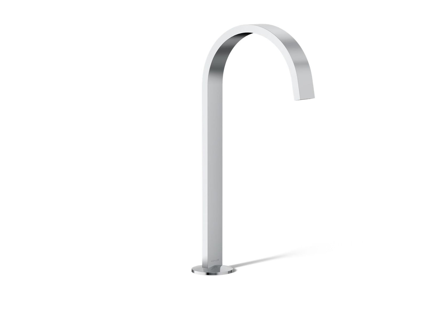 KOHLER Components Bathroom sink faucet spout with Ribbon design, 1.2 gpm