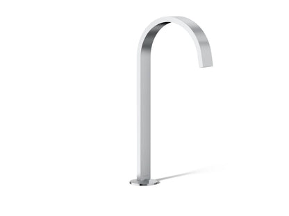 KOHLER Components Bathroom sink faucet spout with Ribbon design, 1.2 gpm